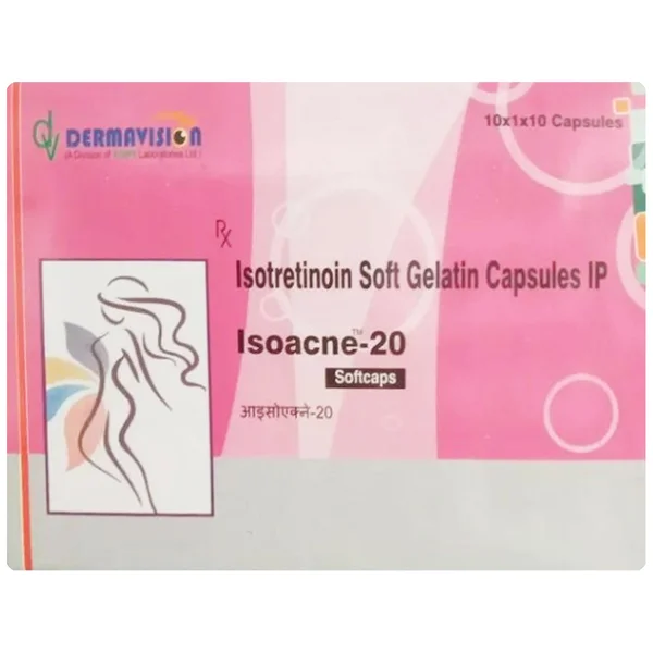 Isoacne-20 Softgel Capsule 10's
