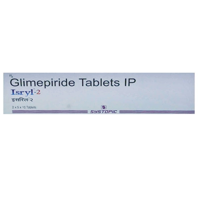 Isryl-2 Tablet 10's, Pack of 10 TABLETS