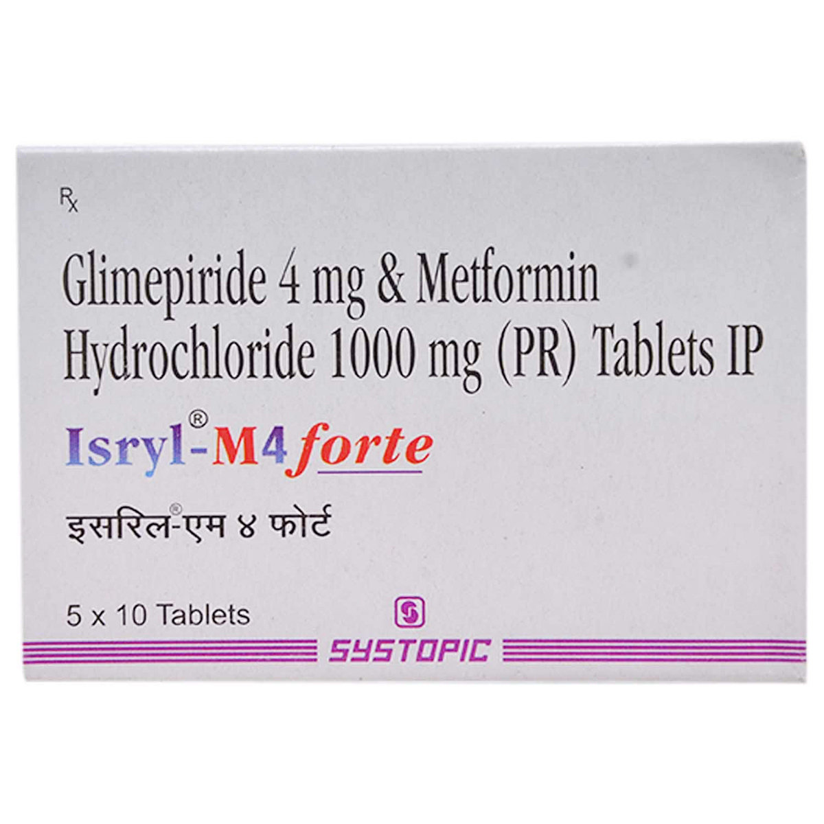 Isryl-M4 Forte Tablet 10's, Pack of 10 TABLETS Isryl-M4 Forte Tablet 10's, Pack of 10 TABLETS