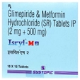 Isryl-M 2 Tablet 15's