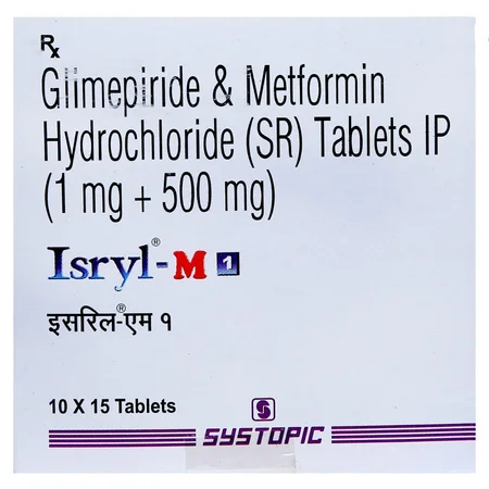 Isryl-M1 Tablet 15's