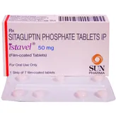 Istavel 50 mg Tablet 7's, Pack of 7 TABLETS