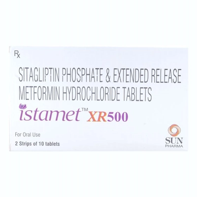 Istamet XR 500 Tablet 10's , Pack of 10 TABLETS