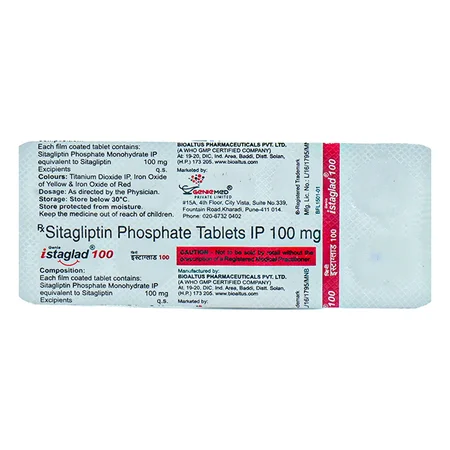 Istaglad 100 Tablet 10's