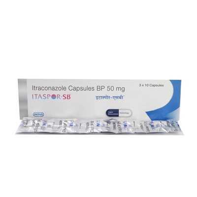 Itaspor SB Capsule 10's, Pack of 10 CapsuleS