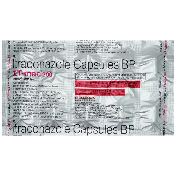 IT-Mac 200 Capsule 10's, Pack of 10 CapsuleS