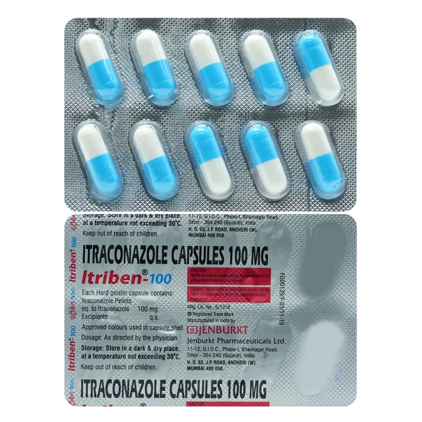 Itriben-100 Capsule 10's