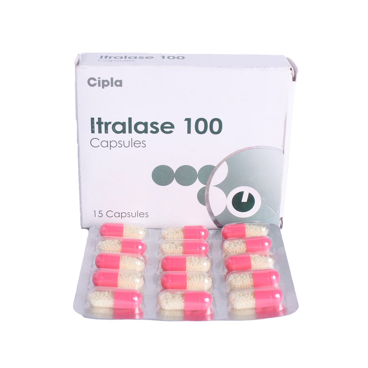 Itralase 100 Capsule 15's, Pack of 15 CapsuleS Itralase 100 Capsule 15's, Pack of 15 CapsuleS
