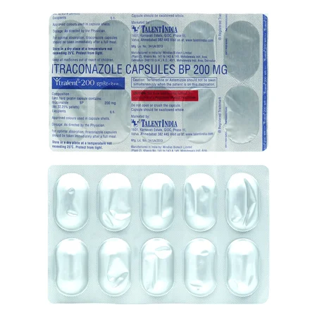 Itralent-200Mg Capsule 10'S