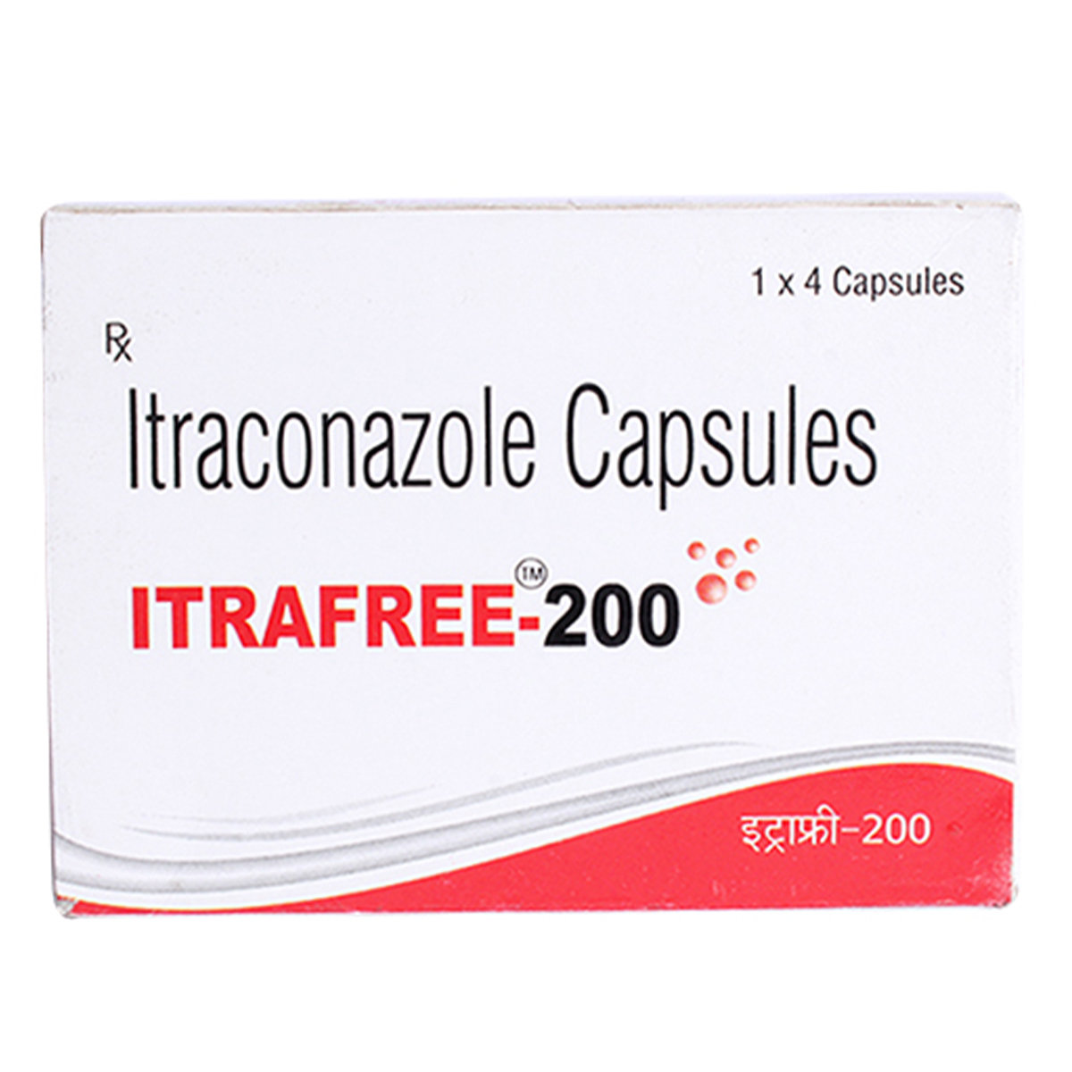 Itrafree-200 Capsule 4's, Pack of 4 CapsuleS Itrafree-200 Capsule 4's, Pack of 4 CapsuleS