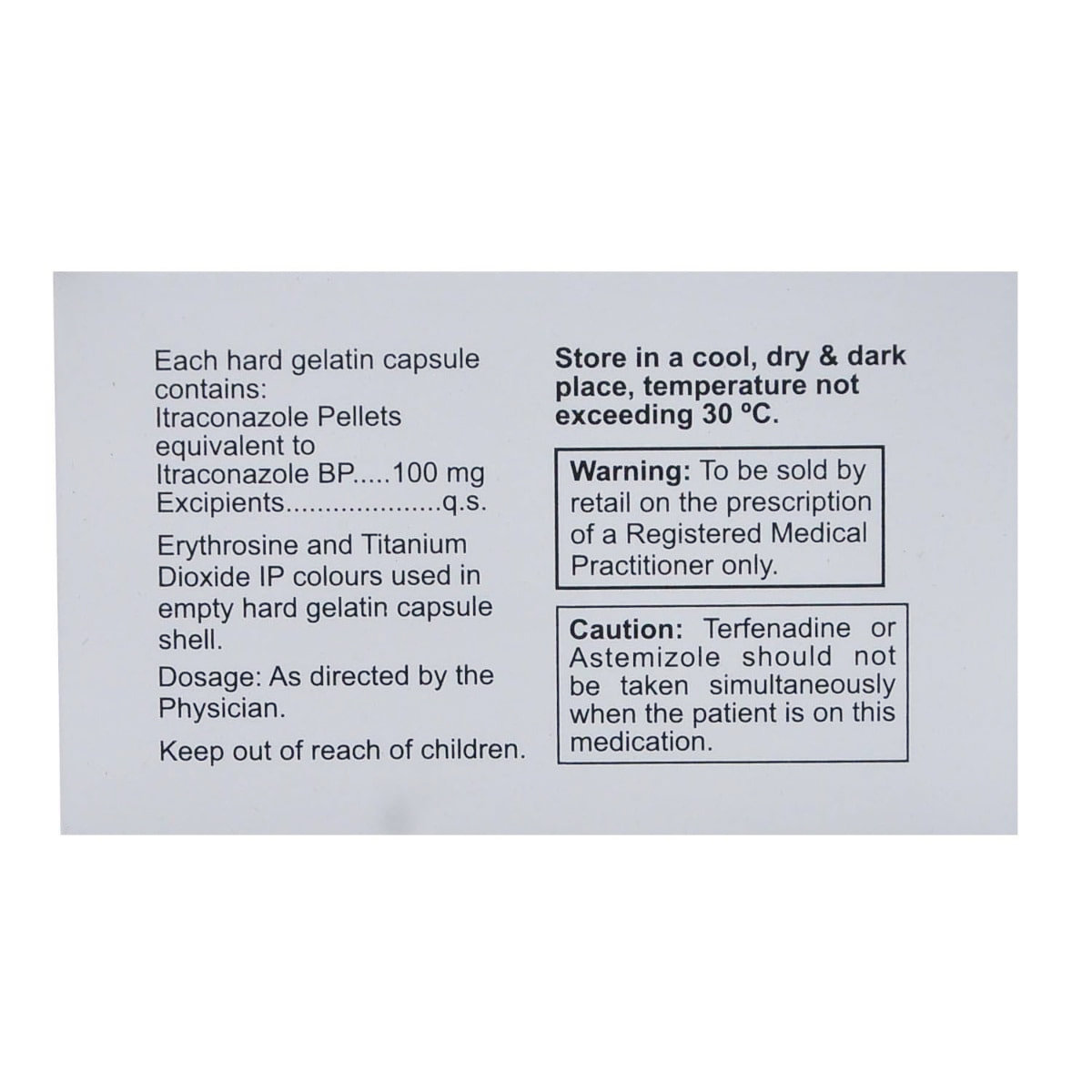 Itratuf Capsule 15's, Pack of 15 CAPSULES Itratuf Capsule 15's, Pack of 15 CAPSULES