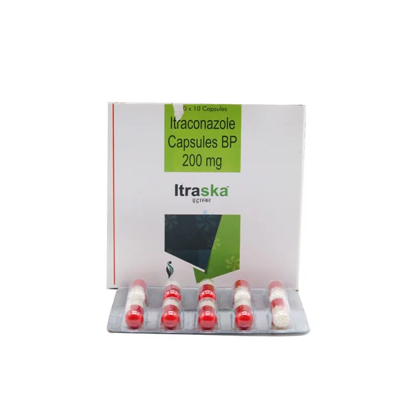 Itraska 200 mg Capsule 10's, Pack of 10 CapsuleS