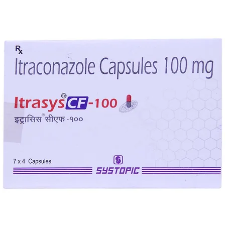 Itrasys CF 100 Capsule 4's