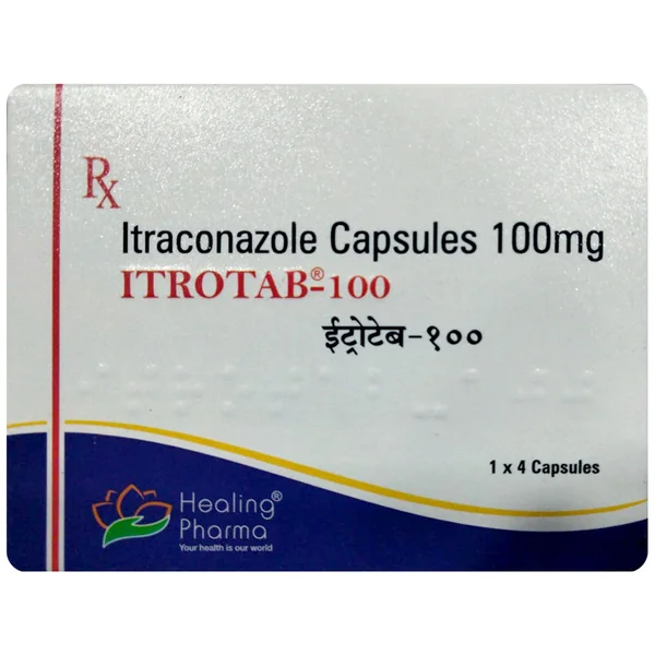 Itrotab-100Mg Capsule 4'S, Pack of 4 CapsuleS