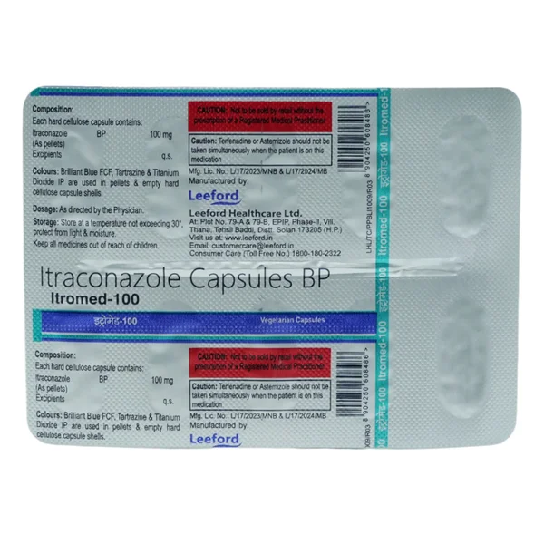 Itromed-100 Capsule 10's