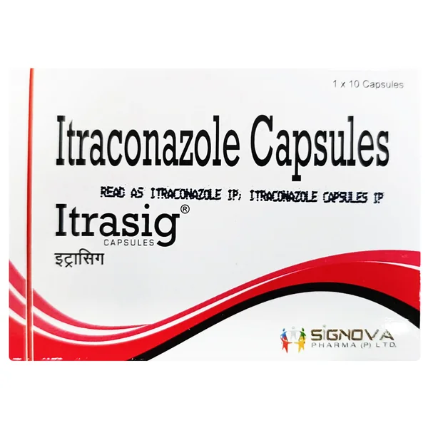 Itrasig-100 Capsule 10's, Pack of 10
