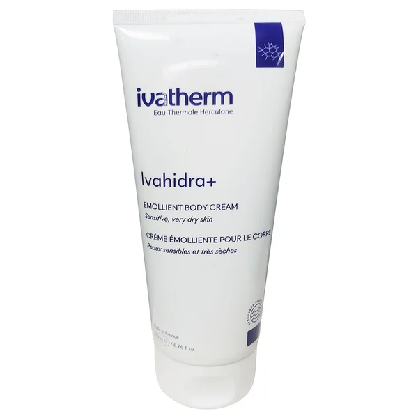 Ivatherm Ivahidra+ Emollient Body Cream, 200 ml
