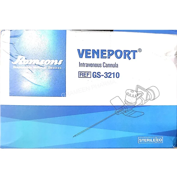 Ramsons I.V Cannula 22G Veneport