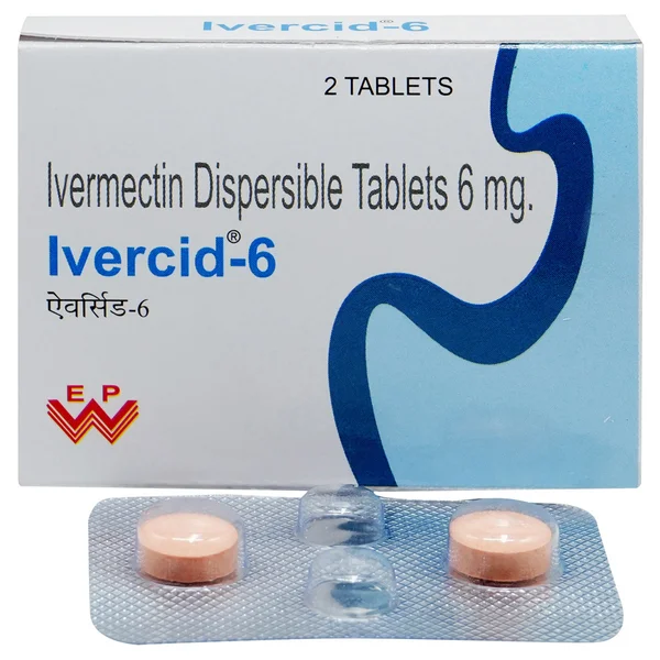 Ivercid-6 Tablet 2's, Pack of 2 TabletS