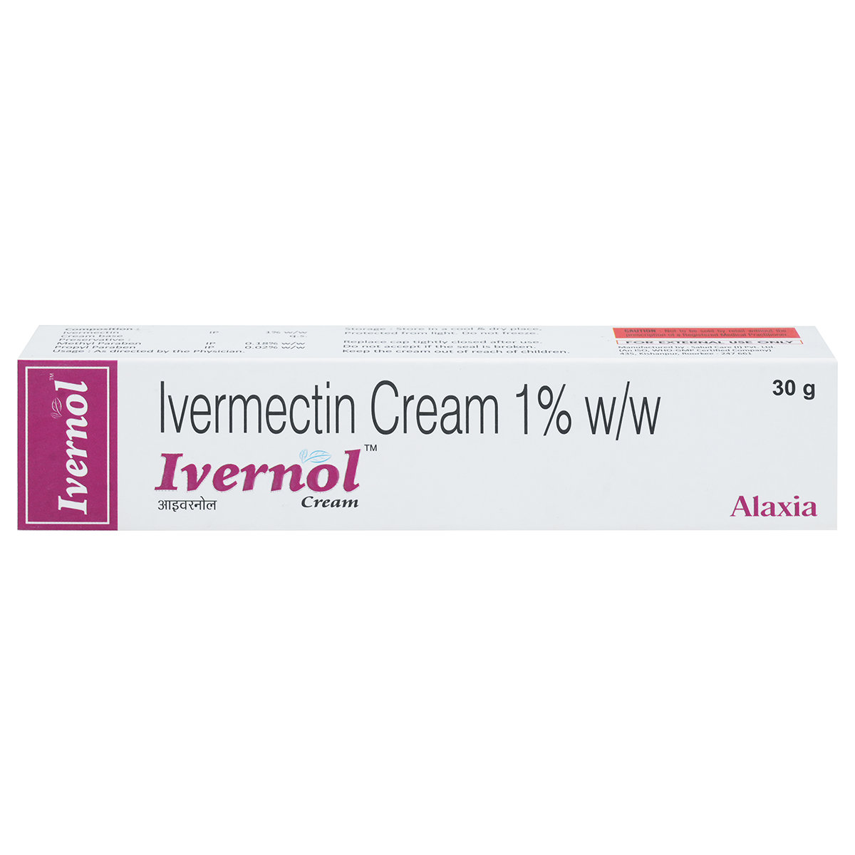 Ivernol 1% Cream 30 gm Ivernol 1% Cream 30 gm