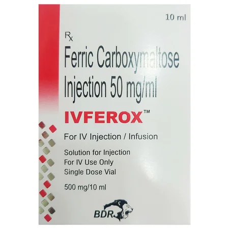 Ivferox 500 mg Injection 10 ml