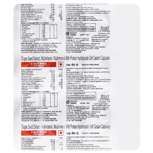 I Vit Pro, 15 Capsules