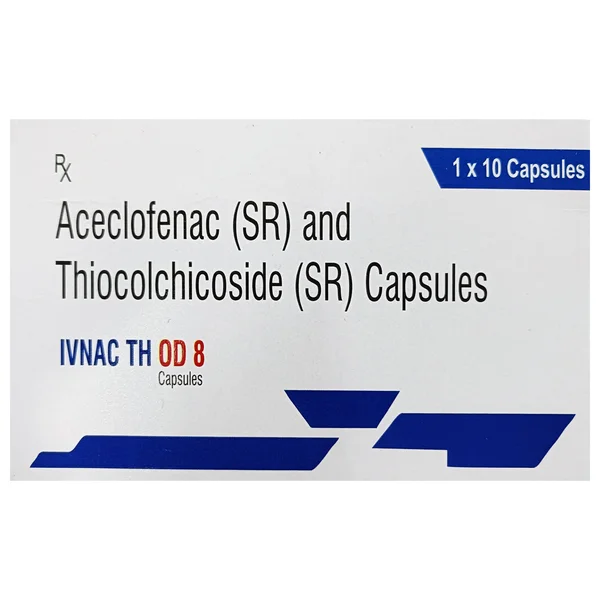 Ivnac TH OD 8 Capsule 10's, Pack of 10