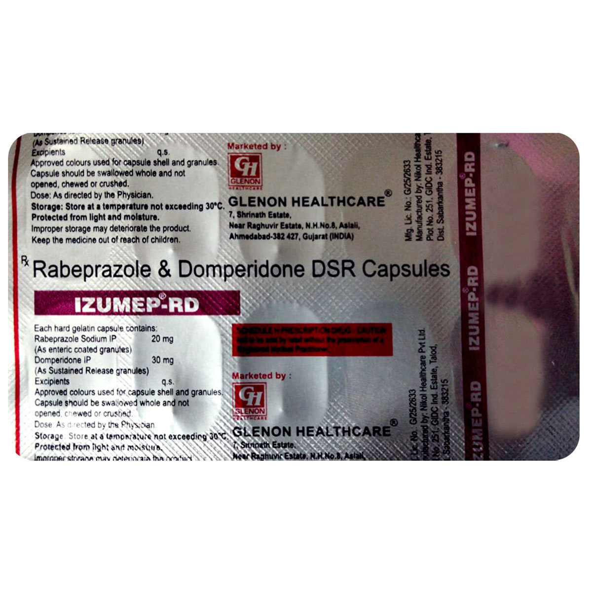 Izumep-RD Capsule 10's, Pack of 10 Izumep-RD Capsule 10's, Pack of 10