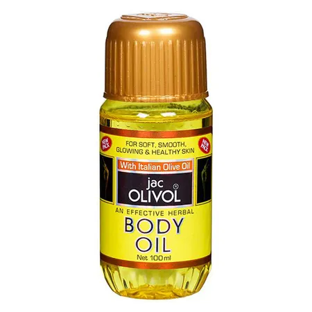 Jac Olivol Body Oil 100 ml | With Italian Olive Oil | For Soft, Smooth, Glowing & Healthy Skin