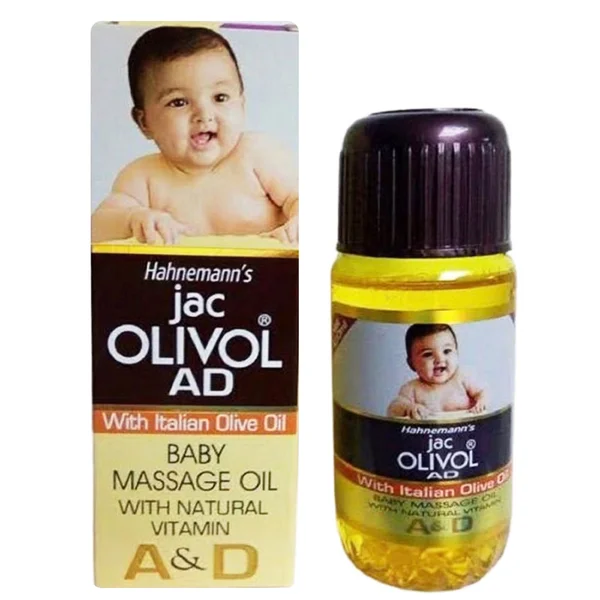 Jacoilvol Ad Baby Massage Oil, 100 ml, Pack of 1