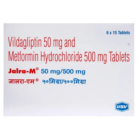 Jalra-M 50 mg/500 mg Tablet 15's