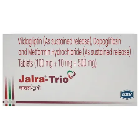 Jalra-Trio Tablet 10's