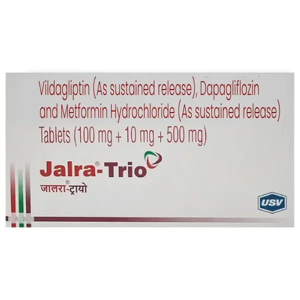 Jalra-Trio Tablet 10's