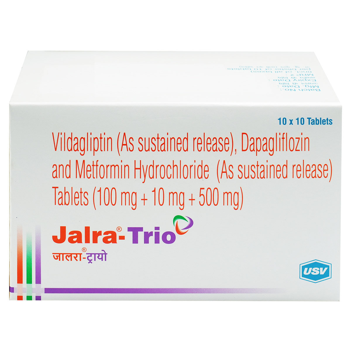 Jalra-Trio Tablet 10's, Pack of 10 TabletS Jalra-Trio Tablet 10's, Pack of 10 TabletS