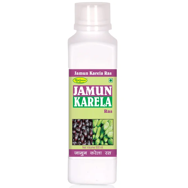 Biogreen Jamun Karela Ras, 500 ml