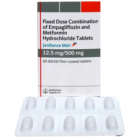 Jardiance Met 12.5 mg/500 mg Tablet 10's