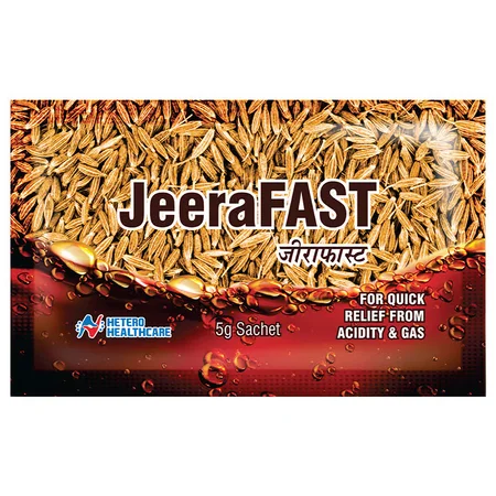 Hetero Jeerafast Sachet, 5 gm