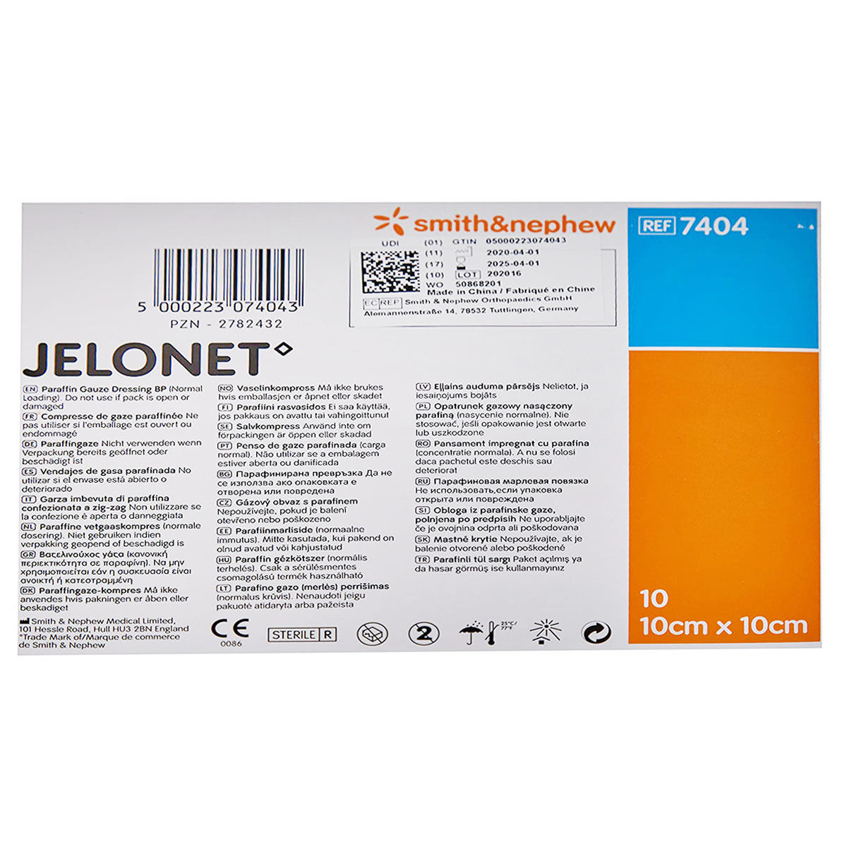 10 cm x 10 cm Paraffin Gauze, 1 Count Price, Uses, Side Effects, Composition Apollo