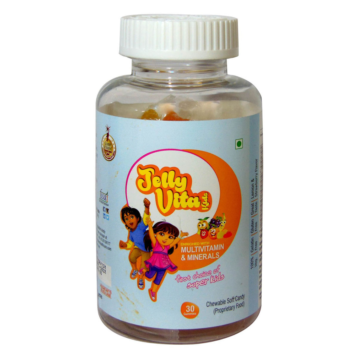 Buy Jelly Vita Kids Multivitamin & Minerals Gummies, 30 Count Online