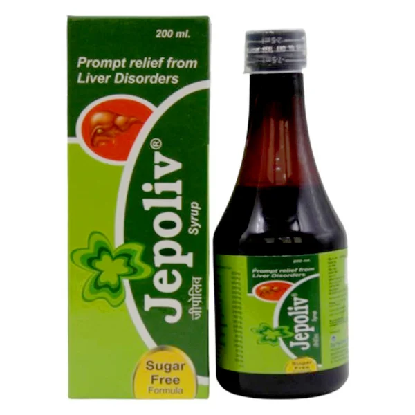 Jepoliv Sugar Free Syrup 200 ml