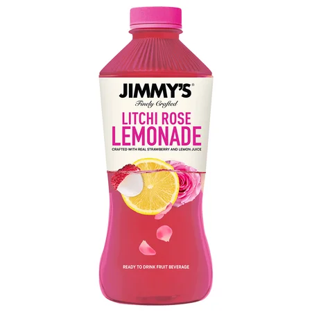 Jimmy's Litchi Rose Lemonade Juice, 250 ml