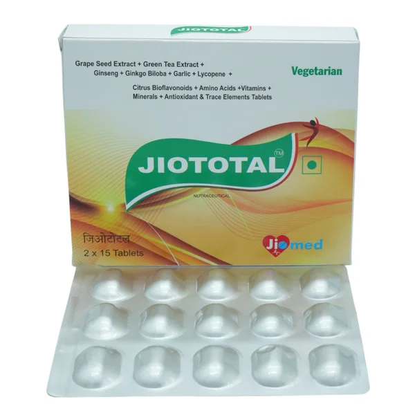 Jiototal Nutraceutical Tablet 15's, Pack of 15