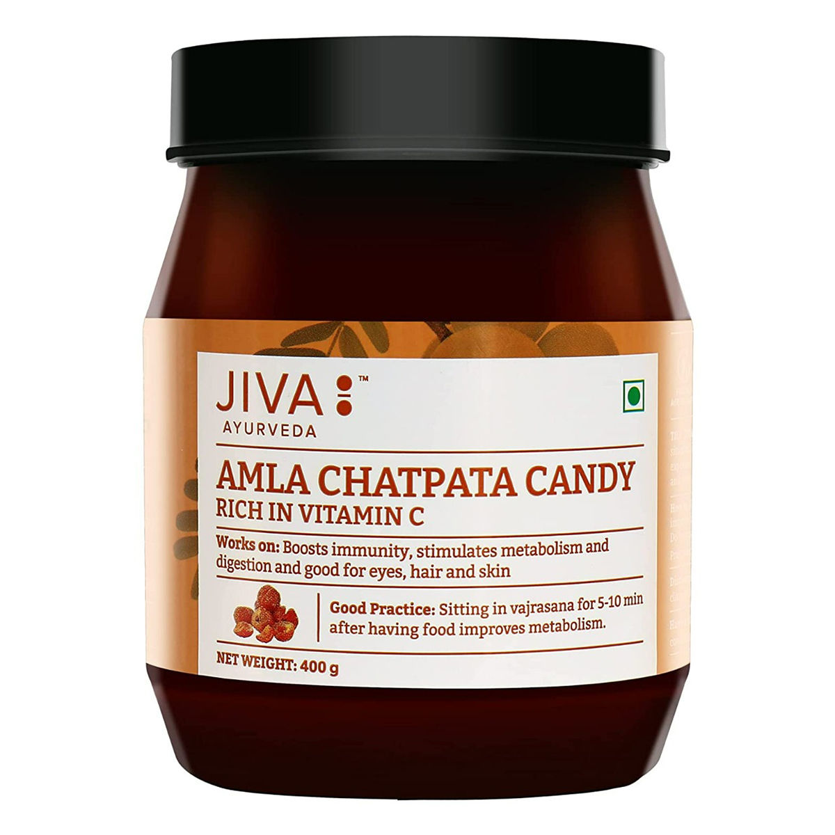 Buy Jiva Amla Chatpata Candy, 400 gm Online
