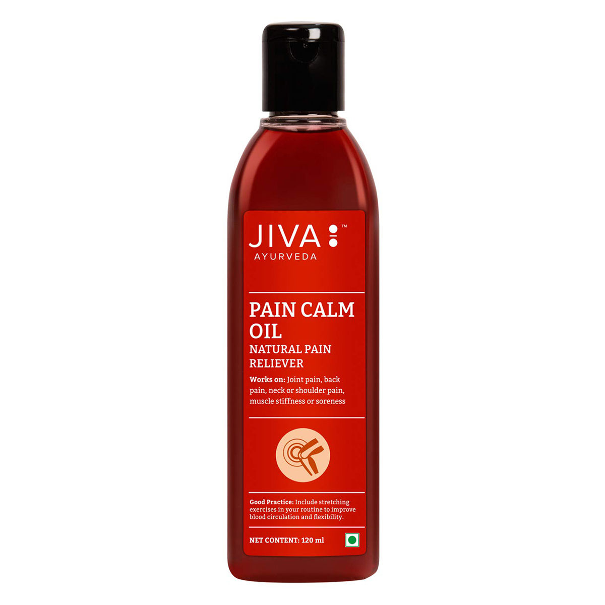 Buy Jiva Pain Calm Oil, 120 ml Online