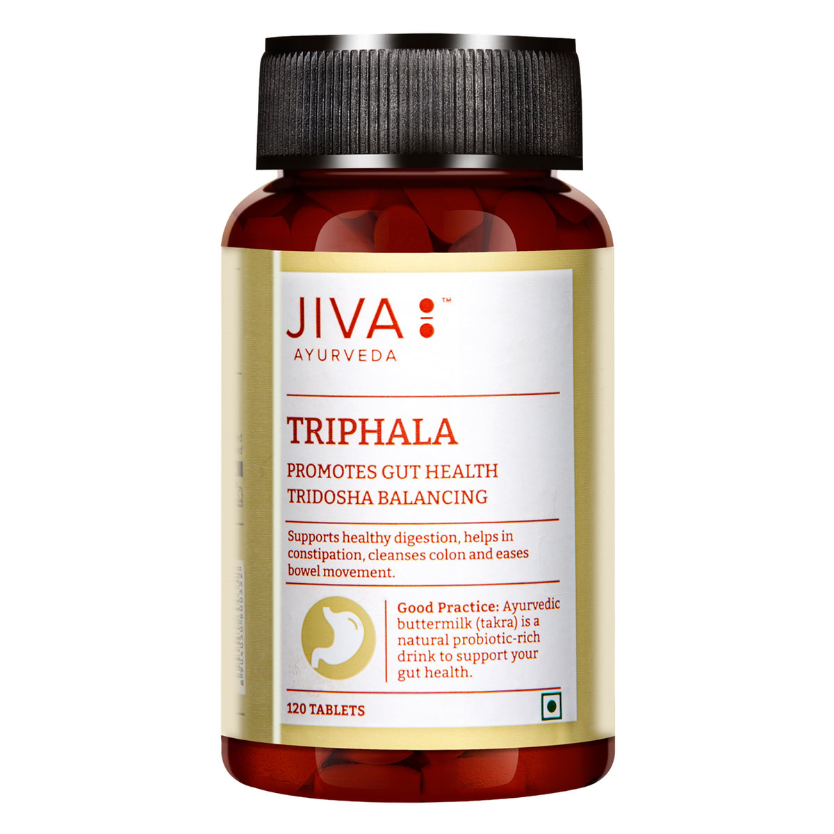 Jiva Triphala, 120 Tablets, Pack of 1 Jiva Triphala, 120 Tablets, Pack of 1