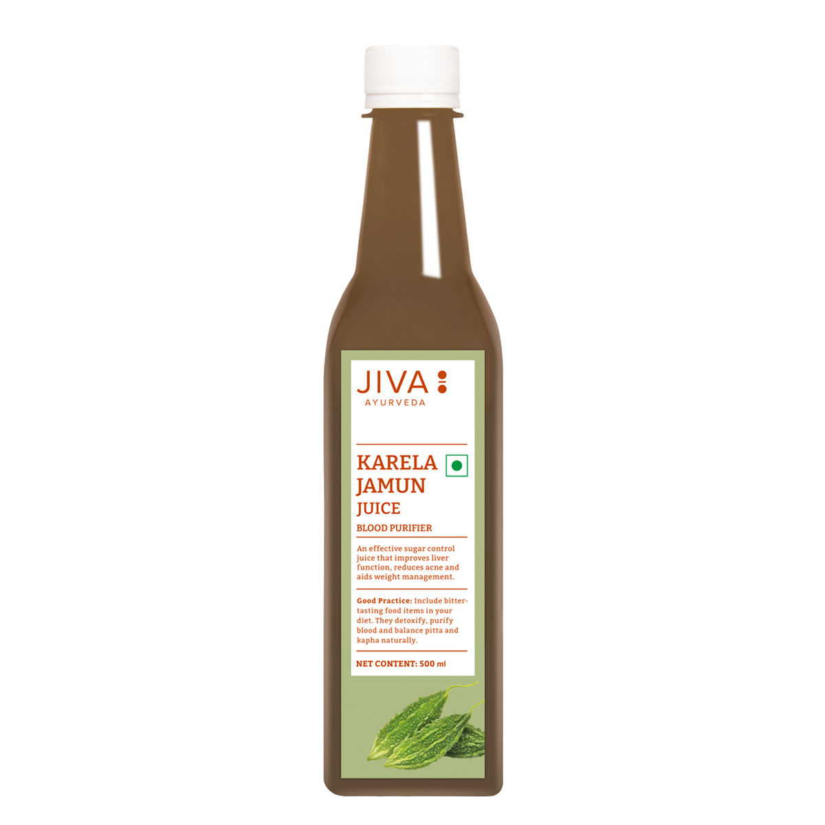 Buy Jiva Karela Jamun Juice, 500 ml Online