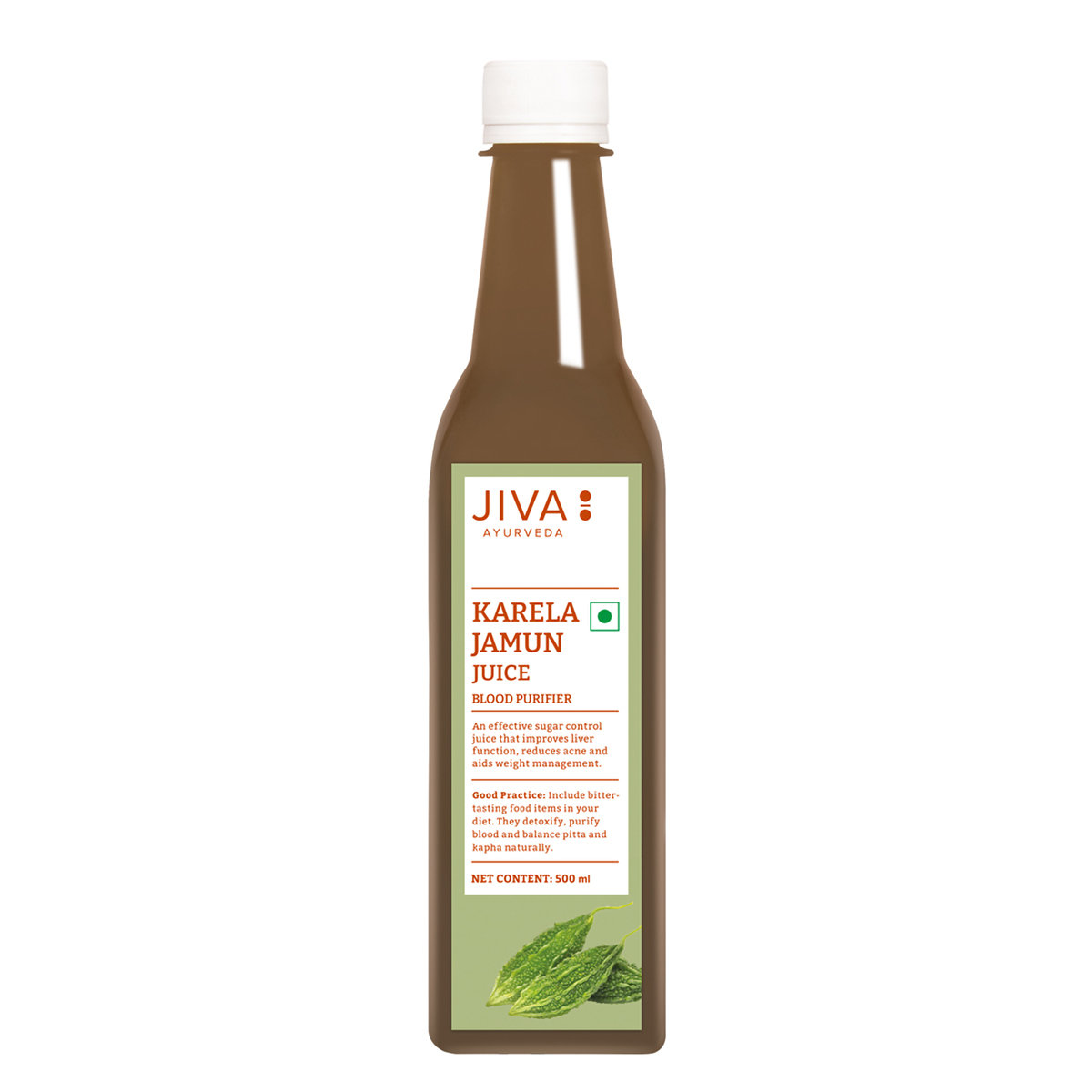 Jiva Karela Jamun Juice, 500 ml, Pack of 1 Jiva Karela Jamun Juice, 500 ml, Pack of 1