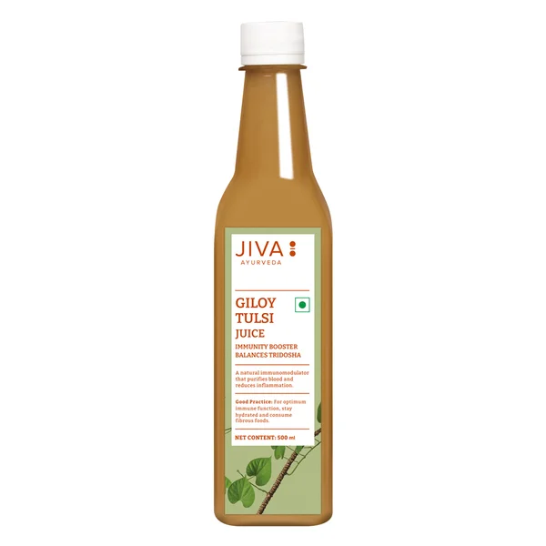 Jiva Giloy Tulsi Plus Juice, 500 ml, Pack of 1