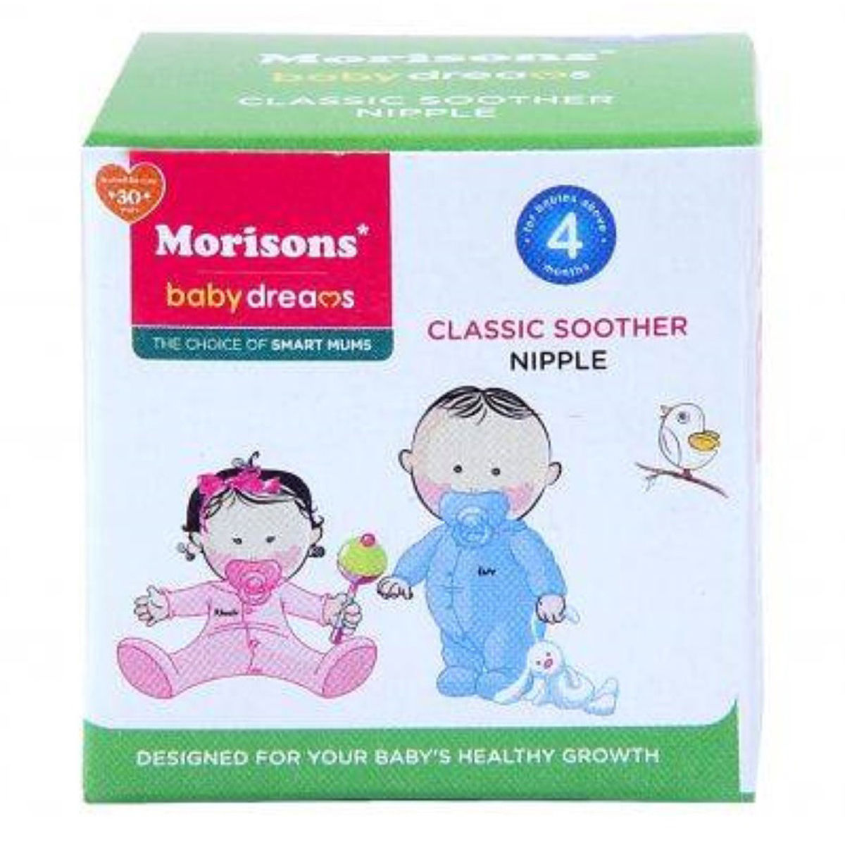 Buy Morison's Classic Soother 4+Months, 1 Count Online