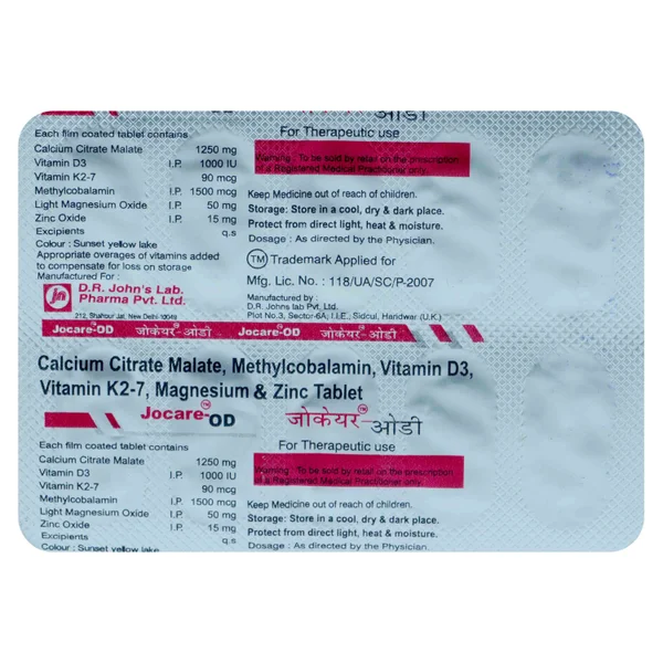 Jocare OD Tablet 10's